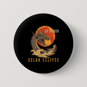 Shirt Solar Eclipse 02 17 26 6 Cm Round Badge