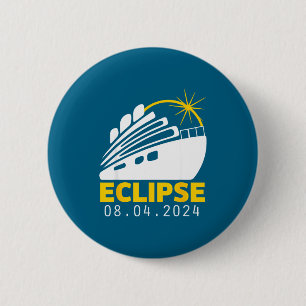 Shirt Solar Eclipse Totality Cruise Matching 6 Cm Round Badge