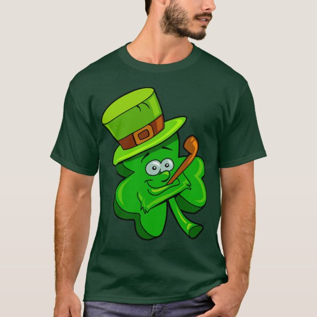 Shirt - St. Patrick's Day Clover (Front)