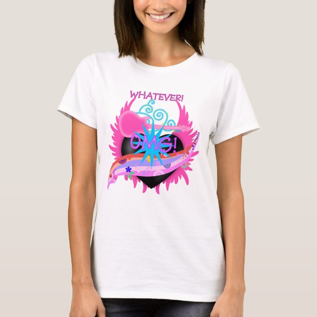 Shirt T-shirts OMG Whatever (Front)