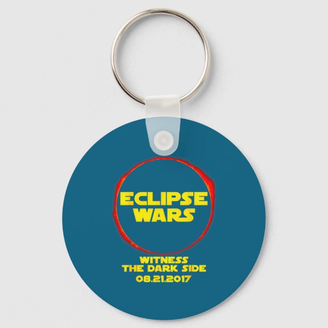Shirt Tee Solar Elcipse Eclipse Wars Sci Key Ring (Front)