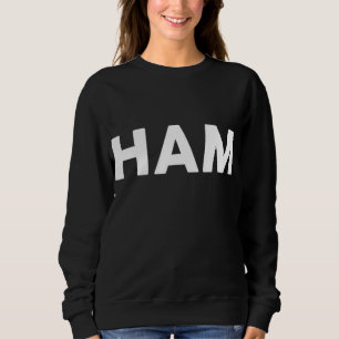 Shirt That Says HAM Simple Thanksgiving