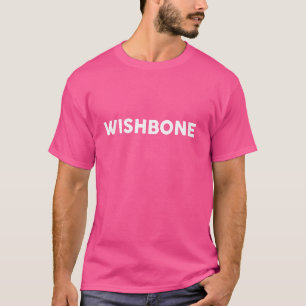 Shirt That Says WISHBONE T-Shirt Simple Thanksgivi