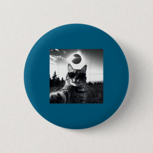 Shirt Total Solar Eclipse Usa Cat 6 Cm Round Badge