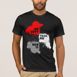 Shirt - We Love Techno Music 2