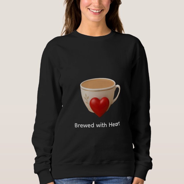 Shirt with Cup of tea and love (Front)