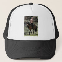 Shirtless Putin Rides a Horse