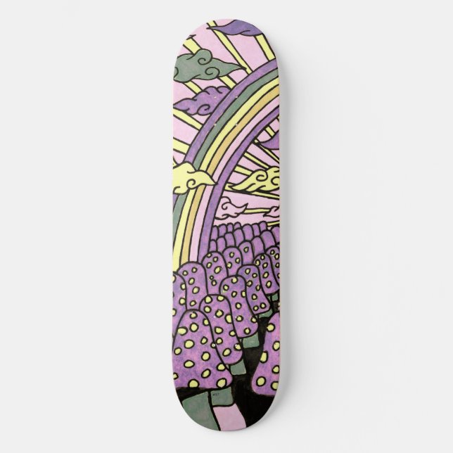 Shirum Kingdom Left Panel Skateboard (Front)