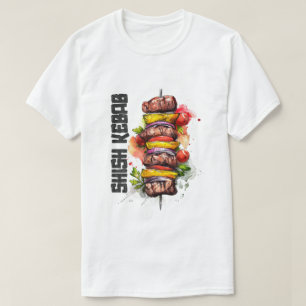 Shish Kebab Arabic Food شيش كباب اكل عربي T-Shirt