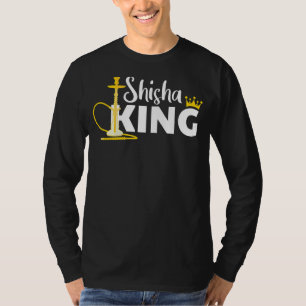Shisha King Crown Hookah Smoke Steam T-Shirt