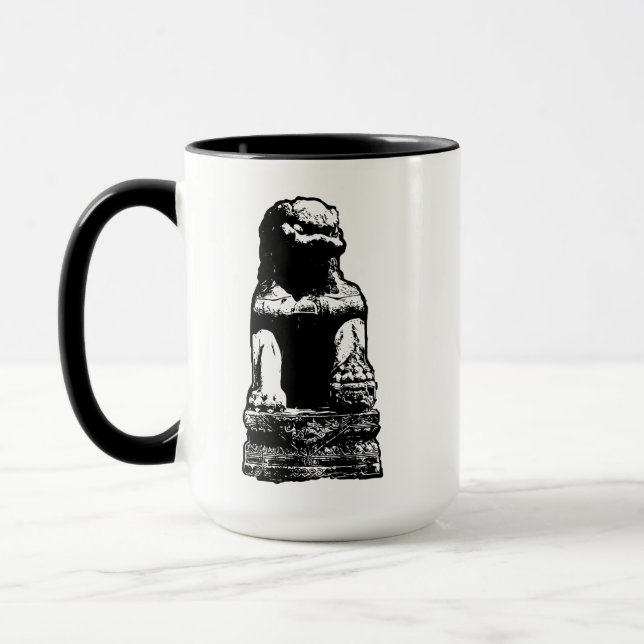 Shishi Lion Dog Mug (Left)