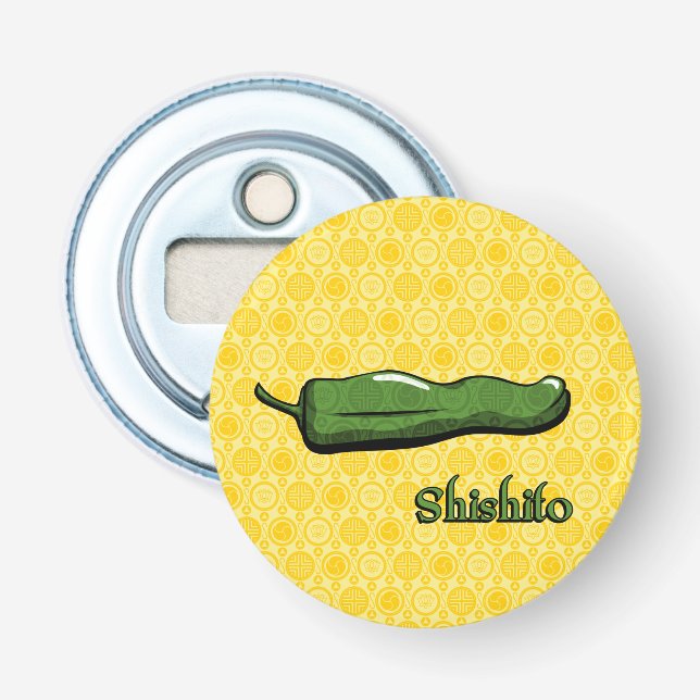 Shishito Chilli Pepper Bottle Opener (Front)
