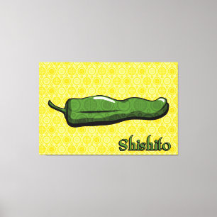Shishito Chilli Pepper Canvas Art
