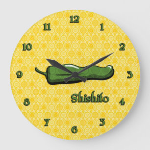 Shishito Chilli Pepper Clock