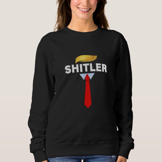 SHITLER Funny Sarcastic Pun Graphic Tee Adult Humo (Front)