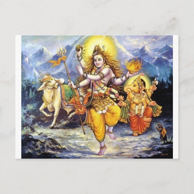 Shiv-Shankar Postcard (Front)