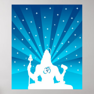 Shiva and Om - Poster