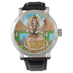 Shiva Clock Watch