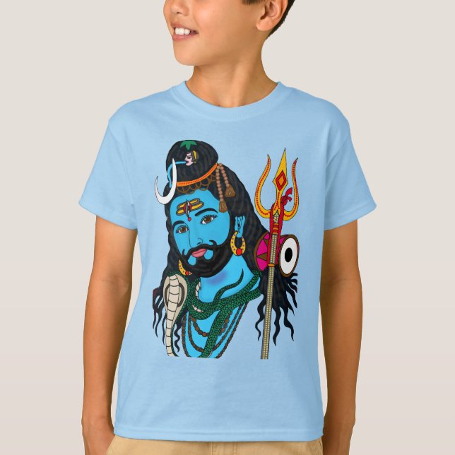 Shiva Face T-Shirt (Front)
