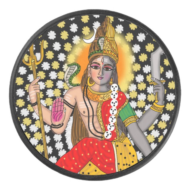Shiva Kali  Hockey Puck (Front)