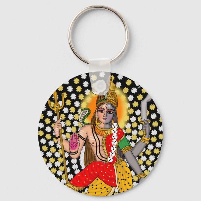 Shiva Kali Keychain (Front)