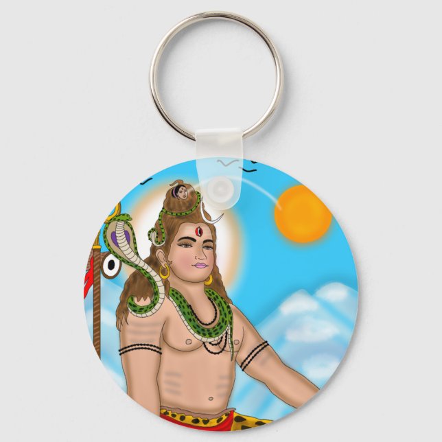Shiva Keychain (Front)
