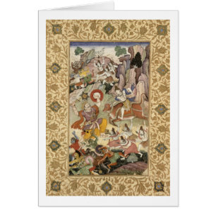 Shiva killing the Demon Andhaka, c.1585-90