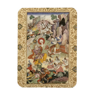 Shiva killing the Demon Andhaka, c.1585-90 Magnet