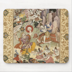 Shiva killing the Demon Andhaka, c.1585-90 Mouse Pad