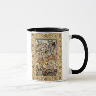 Shiva killing the Demon Andhaka, c.1585-90 Mug