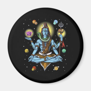 Shiva Meditation Magnet