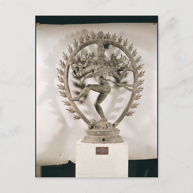 Shiva Nataraja, Dravidian Postcard (Front)