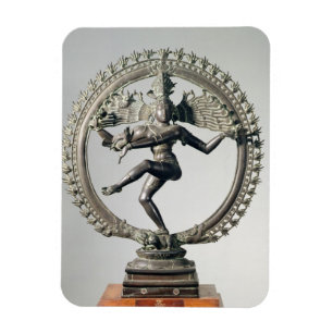Shiva Nataraja, Tamil Nadu, Late Chola (bronze) Magnet