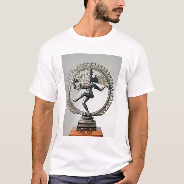Shiva Nataraja, Tamil Nadu, Late Chola (bronze) T-Shirt (Front)