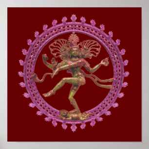 Shiva (Nataraja) the Cosmic Dancer Poster