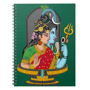 Shiva Parvati – Divine Love & Blessings Notebook