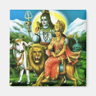 Shiva & Parvati Magnet