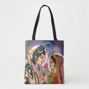 Shiva Parvati Tote Bag