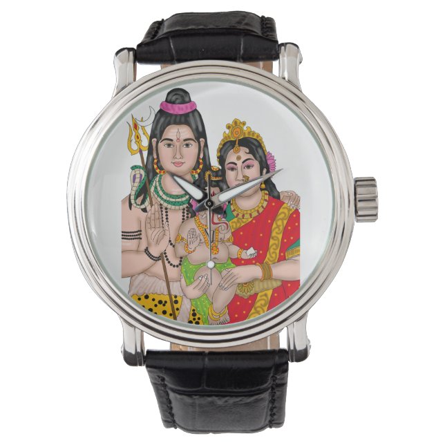 Shiva’s Family Clock Watch (Front)