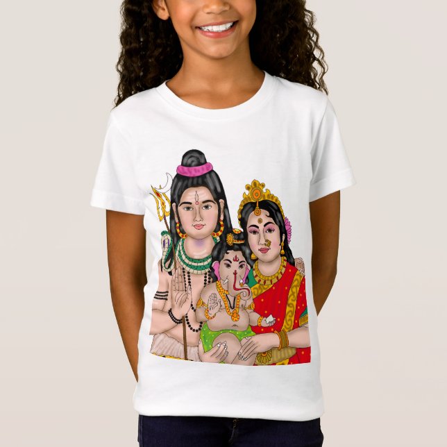 Shiva’s Family T-Shirt (Front)