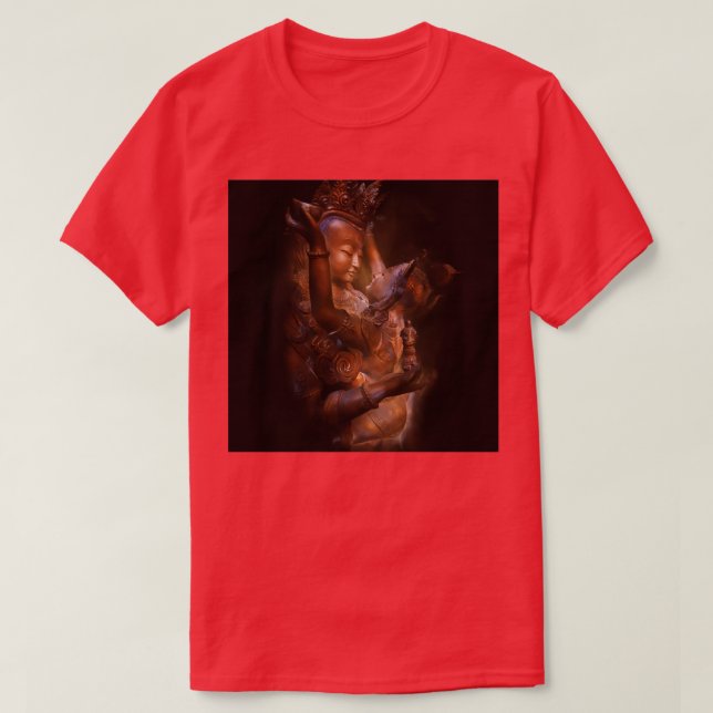 Shiva Shakti Tantra Yab Yum T-Shirt (Design Front)
