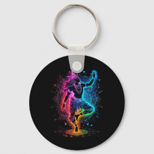 Shiva Spiritual Hindu God Tandava Dance Yoga Medit Key Ring