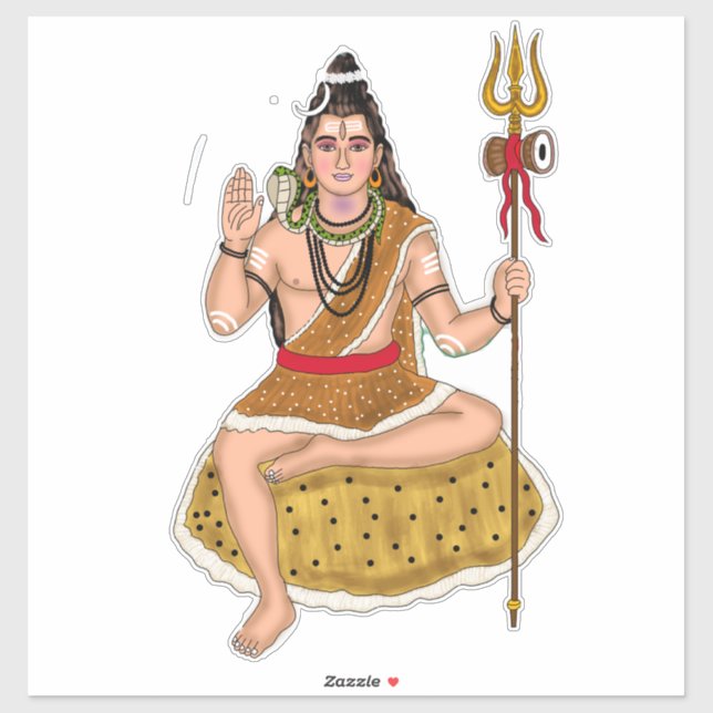 Shiva Sticker (Sheet)
