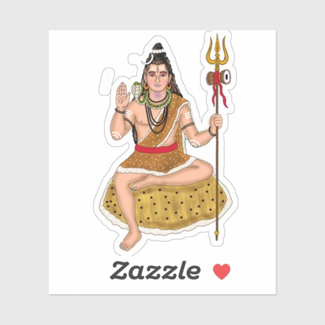 Shiva Sticker (Sheet)