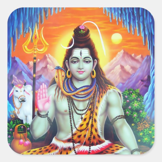 Shiva Sticker - Version 4 (Front)