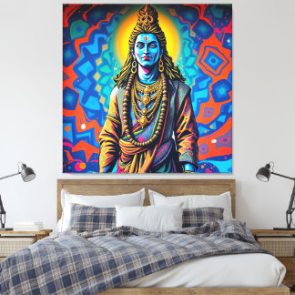 SHIVA THE DESTROYER-3 CANVAS PRINT