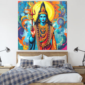 SHIVA THE DESTROYER CANVAS PRINT