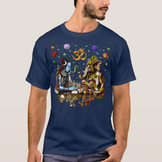 Shiva vs Ganesha Hindu Chess T-Shirt
