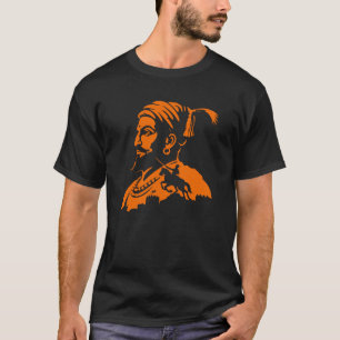 Shivaji Maharaj Warrior Silhouette Tee