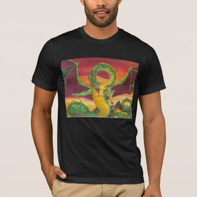 Shivan Dragon Redesign T-Shirt (Front)